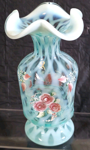 Fenton diamond optic rose - fenton,