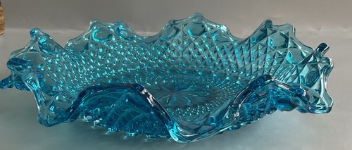 Sowerby peacock blue pressed - sowerby,