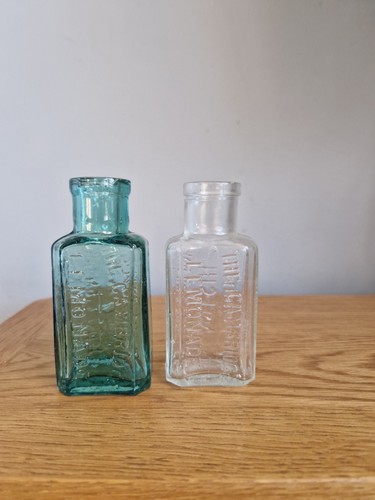 Two antique lemonade - lemonade, bottles