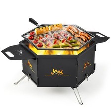 2-in-1 Outdoor Camping BBQ