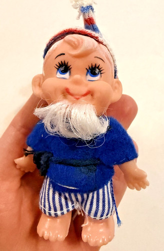 Vintage 1960s impy doll - impy, gnome