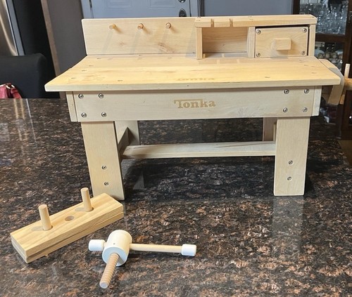Vintage tonka wooden workbench - tonka,