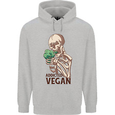 Addicted Vegan Skeleton Eating