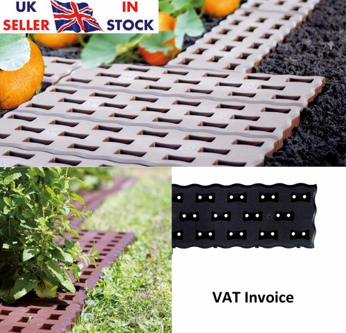 Flower bed walkway boards - bed,