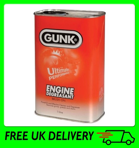 Gunk engine degreasant - gunk, brush