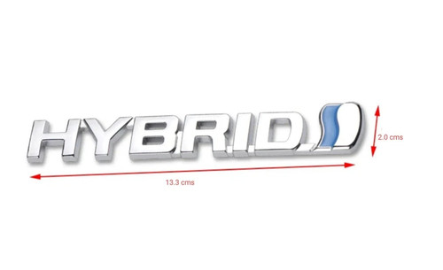 Medium hybrid badge emblem - medium,