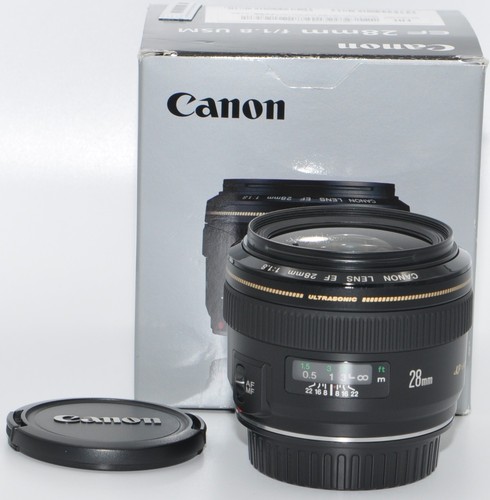 Canon 28mm 8 - 28mm, usm