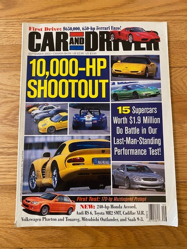Car and driver - driver, magazine
