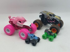 4 Monster Jam Monster Trucks