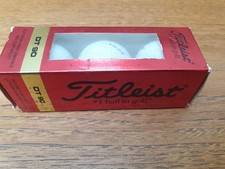 Vintage Titleist D90 Golf Balls In Original Box