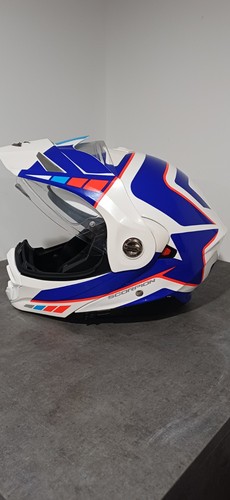 Scorpion adx red blue - scorpion, red/blue/white