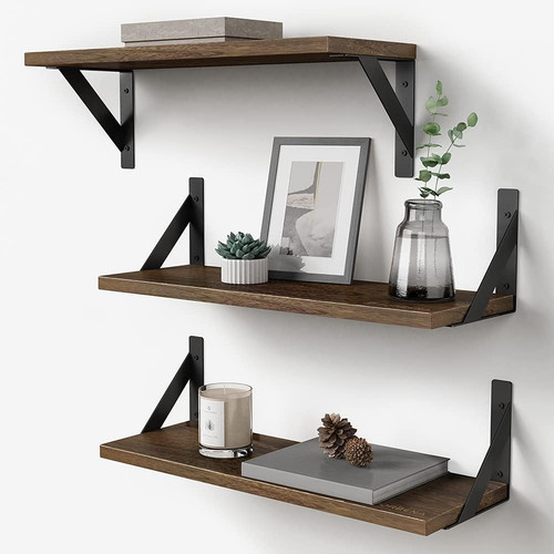 Rustic floating book - book, shelves