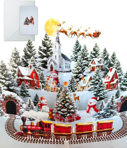 Pop christmas card - christmas,