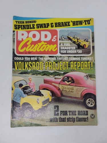 Rod custom magazine august - custom,