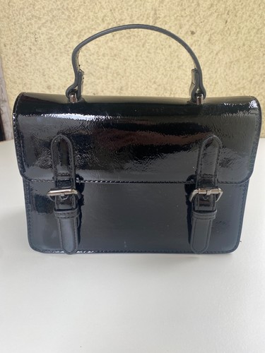 Pavers black patent - black,