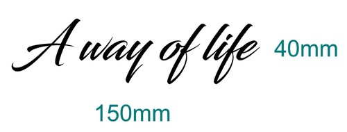 Way life sticker scooter - of,