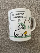 Official Snoopy vintage mug Kilncraft STL England vintage retro collectibles 