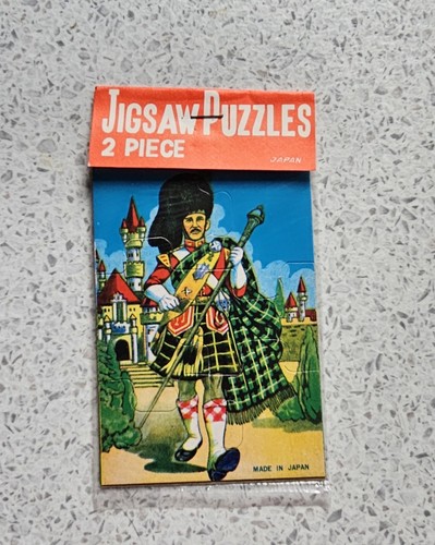 Vintage jigsaw puzzles 2piece