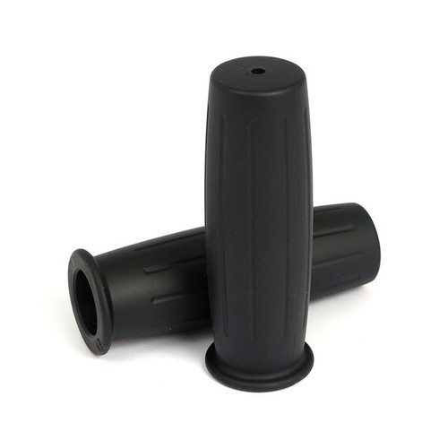 Early barrel style black - black, knobs