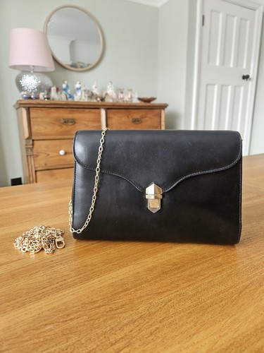Gucci vintage black - black, leather