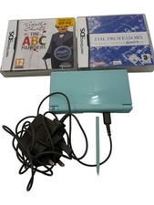 Nintendo DS Lite Blue Console + Charger + Games - Used