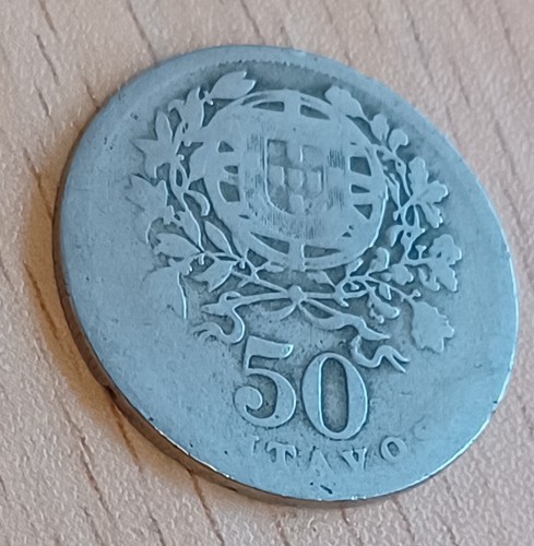 Portugal centavos coin - portugal, 50