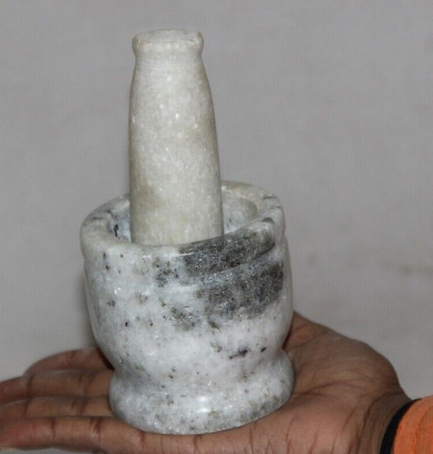 Antique marble mortar and - antique,