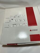 Unibind Steelback Black Art # 16210LS36BA 6ed Type 36 Covers 25p