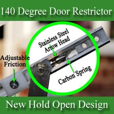 UPVC DOOR RESTRICTOR ARM STAY