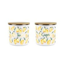 Lemons Tea & Sugar Canister