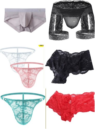 Pairs sexy men briefs silk - men,