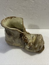 Pottery Ceramic Old Boot Design - Collectable Ornament