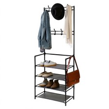 Coat and Hat Stand 8 Hooks