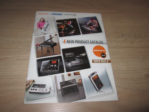 Roland product catalog - catalog, –