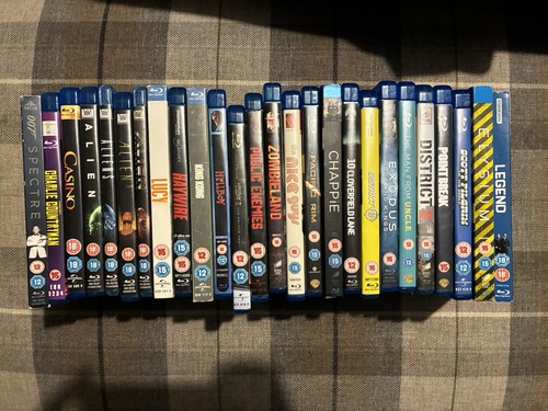 Film blu ray bundle - 25, bundle/joblot