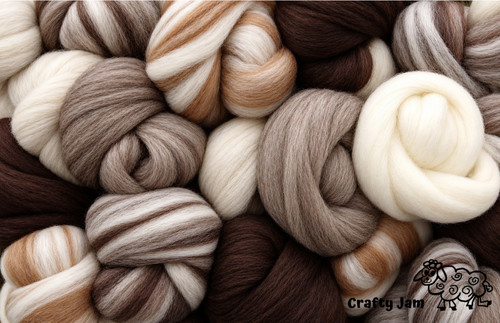 Needle wet felting natural - needle/wet,