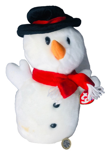 Soft toy snowman snowball - ty,