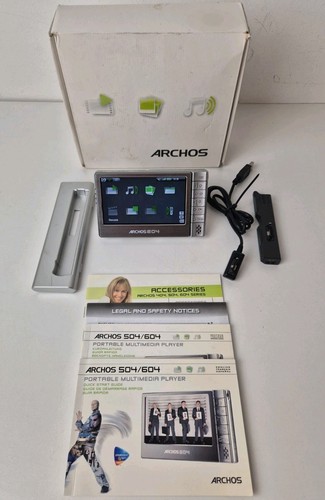 Archos 604 media player - media,