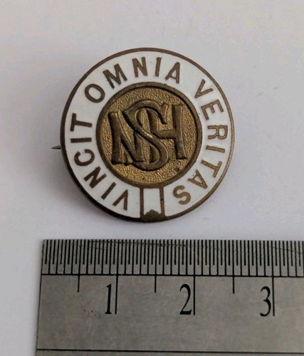 Vintage enamel school college - vintage,