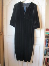 Dark navy Velvet dress.. Size