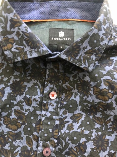 Steel jelly mens navy shirt - mens,