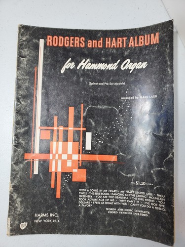 Vintage rodgers and hart - vintage,