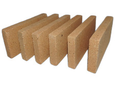 Clay Firebricks Wood fired Pizza Oven High Temperature 230x114x25mm fire brick