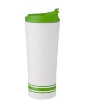 Lot of 25 Pieces - Snugz – Tira Stripe Tumblers – Insulated – 16 Oz. – Lime