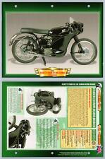 Velocette Venom Vee-Line Clubman 1961 Racing Atlas Motorbike Fact File Card