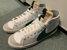 Men’s Nike Blazer Mid '77 Jumbo Sneakers Trainers UK Size 11 White Green