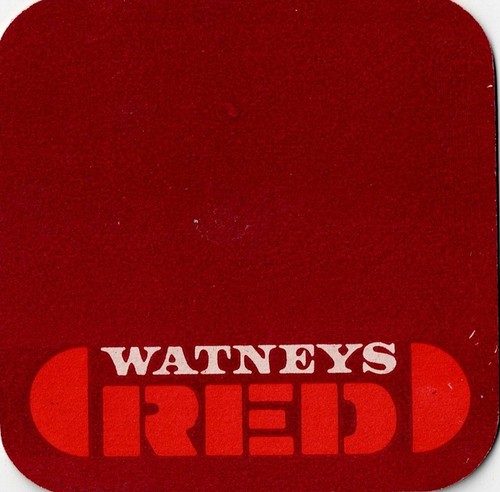 Watneys red barrel beer - watneys, mat
