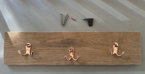 Bespoke solid oak and copper - solid,