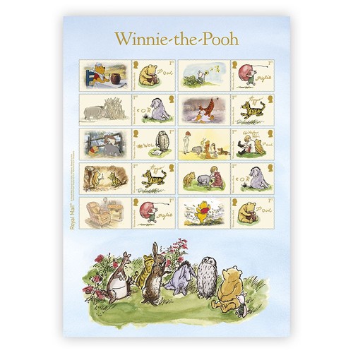 Winnie the pooh - the, stamps