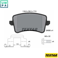 BRAKE PAD SET DISC BRAKE